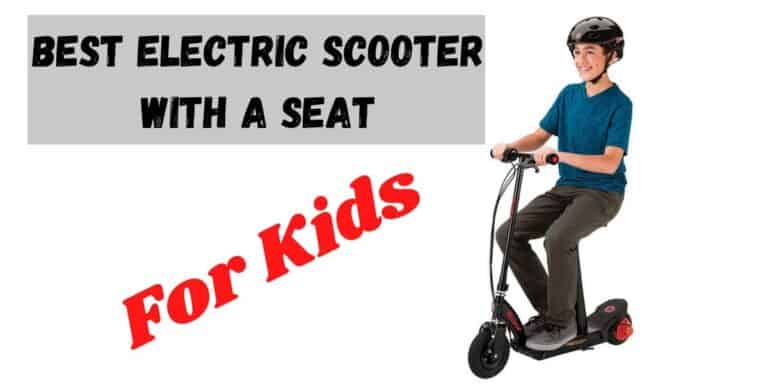 kid on a scooter