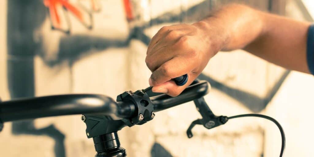 fixing a folding bike