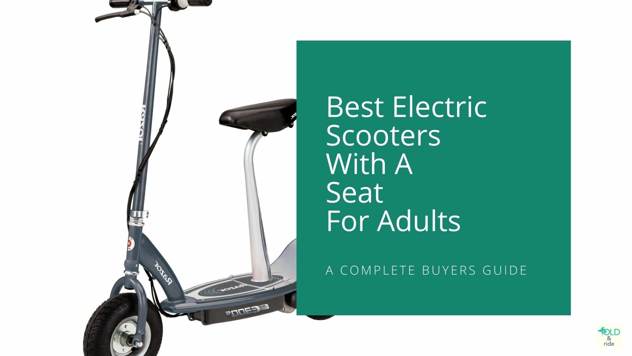 3 Best Electric Scooters With A Seat Perfect for Adults FoldandRide
