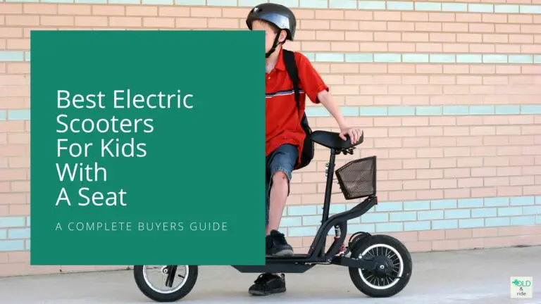 Best Electric Scooters for Kids With a Seat