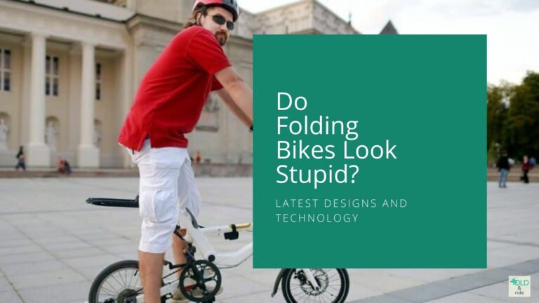 Do Folding Bikes Look Stupid?