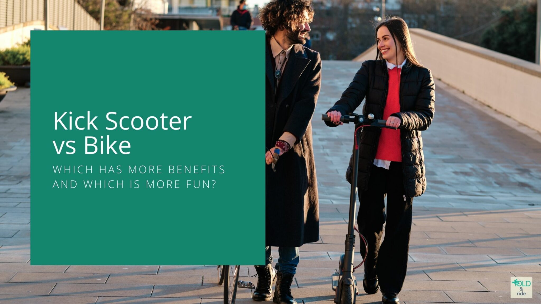 Kick Scooter vs Bike Which has more benefits and which is more fun
