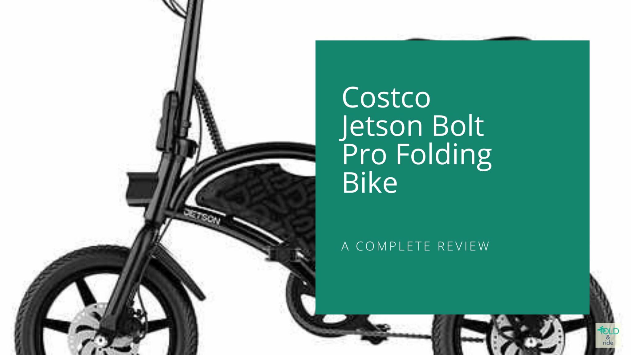 Costco Jetson Bolt Pro Folding Bike A Complete Review FoldandRide