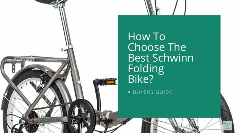How To Choose The Best Schwinn Folding Bike?