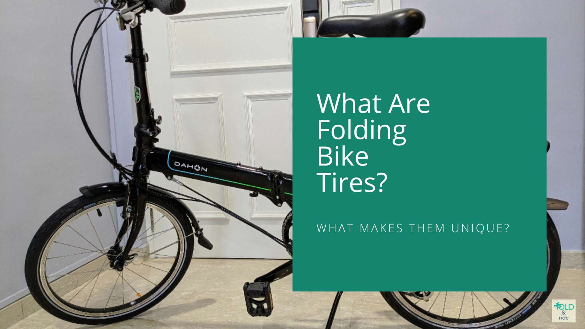 What Are Folding Bike Tires What Makes Them Unique? FoldandRide